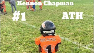 6U Southside Bears Vs Clairton Bears “Kennon Chapman” Baby Twerps Highlights 2023 [upl. by Burget]