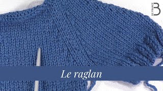 La technique du raglan tricot  Bergère de France [upl. by Bambie]