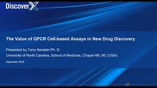 EDRX Webinar The value of GPCR cell based assays in drug discovery [upl. by Ecirtra142]