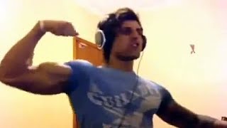 Zyzz Dance Compilation hardstyle zyzz [upl. by Accissej]