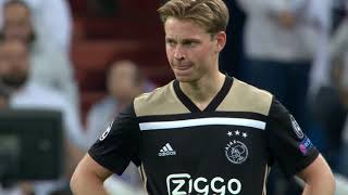 Frenkie de Jong vs Real Madrid Away 05032019  HD [upl. by Absalom740]