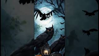 Halloween Owls And Bats 🎃🦇🦉 [upl. by Ramraj]