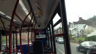 Onboard Abellio London 8495 KX04HRD on route 455 [upl. by Lavinia552]