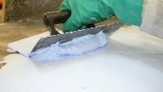 How to use Marine Epoxy Filler Easy Fair Trowelable amp Spreadable from Reactive Resins [upl. by Akienat]