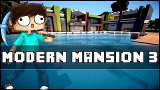 Minecraft  Modern Mansion 3 [upl. by Osbourn]