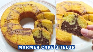 MARMER CAKE KEJU 3 TELUR BIKIN INI UNTUK SUGUHAN LANGSUNG LUDES DISERBU [upl. by Adnulahs]