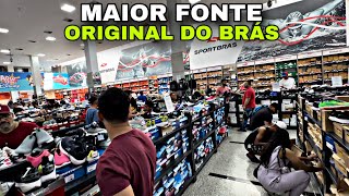 Brás  sp outlet Sport Brás Incríveis tênis fonte original e barato fui em mais Outlets no Brás [upl. by Eibber730]