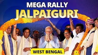 PM Modi Live  Public meeting in Jalpaiguri West Bengal  Lok Sabha Election 2024 [upl. by Marras]