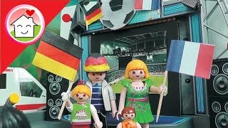 Playmobil Film deutsch Stromausfall auf der Fussball EM Fanmeile  Familie Hauser [upl. by Ainnos]