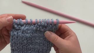 Learn to Knit  Intermediate  Yarn Over yo UK [upl. by Powers]