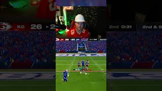 NFL Madden 25 Electro chokes against Chaz madden25 nflplayer nfl patrickmahomes madden viral [upl. by Cockburn203]