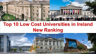 LOW COST UNIVERSITIES IN IRELAND NEW RANKING [upl. by Alyakcm]