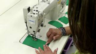 How To Use an Industrial Sewing Machine [upl. by Tobey]