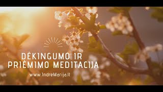 Dėkingumo ir Priėmimo meditacija [upl. by Assina]