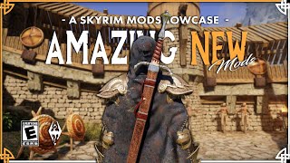 14 NEW Amazing Skyrim Mods You NEED to TRY [upl. by Intyrb]