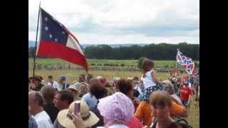 Gettysburg Picketts Charge July 3 2013 part 1 [upl. by Alanna311]