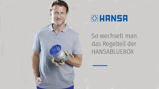 HANSABLUEBOX So wechselt man das Regelteil [upl. by Gerfen200]