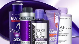 Best Purple Shampoos for Blonde Hair Reviews and Comparisons [upl. by Faunia]