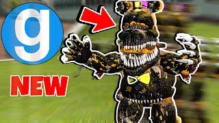 FNAF 4 ULTIMATE ANIMATRONIC FUSION Garrys Mod Five Nights at Freddys Gmod Funny Moments [upl. by Ordnagela995]