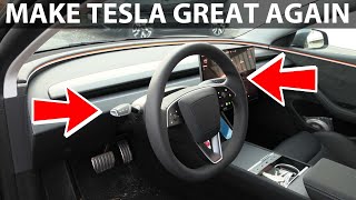 Tesla Model 3 Performance Highland aftermarket stalks [upl. by Virgil461]