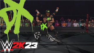 DGeneration X  WWE 2k23 Tag Team Entrance [upl. by Rocca736]