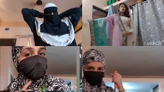 Niqab full day vlog house work busy day warning indianwear [upl. by Lladnar]