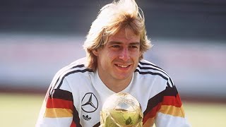 Jürgen Klinsmann Best Goals amp Skills [upl. by Soilisav]