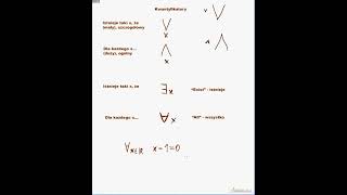 Czym są kwantyfikatory Matematyka [upl. by Leciram498]