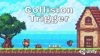 Cómo detectar las colisiones en Unity Trigger y Collision [upl. by Engen]