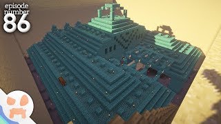 OCEAN DRAINING  Minecraft Lets Play 86 [upl. by Aisatsana224]