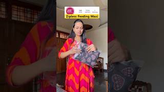 👩🏻‍🍼🧿 Comfortable Zipless Feeding Maxi minivlog trending collab feedingdress shorts [upl. by Essenaj432]