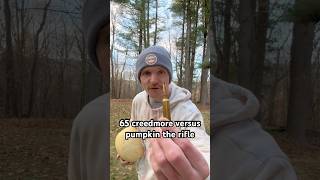 65 creed DESTROYS pumpkin 🎃… foryou boltrifle viralvideo 2a pewpew like subscribe fyp fy [upl. by Larsen]