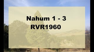 Nahum 1  3 [upl. by Fadil]