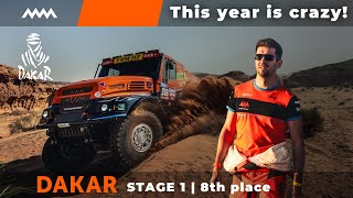 DAKAR 2024  STAGE 1  8th place  Everything changed [upl. by Yarased431]