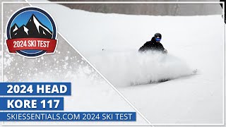 2024 Head Kore 117  SkiEssentialscom Ski Test [upl. by Ennaxor]