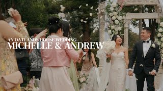 A Beautiful Wedding at Oatlands House Estate Sydney  Michelle  Andrew  Wedding Film Trailer [upl. by Gytle]