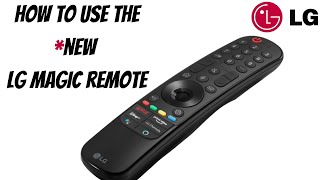 How To Use New LG Magic Remote [upl. by Ambros]