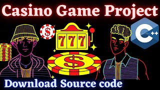 Casino Roulette Game Project in C [upl. by Dranik333]