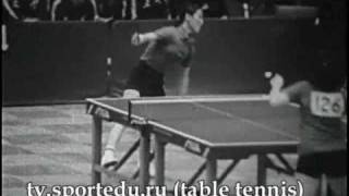 Technique and tactics of players in table tennis 1981 year USSR [upl. by Laureen179]