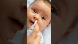 Correct Dosage Nasal Saline Drops for Babies 💧 BabyHealth [upl. by Anauqcaj]