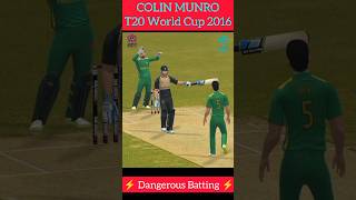 COLIN MUNRO Dangerous Batting⚡ cricket gaming rc24 t20worldcup shortsviral subscribemychannel [upl. by Dahcir692]