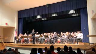 Fate of the Gods Post Oak Middle School Symphonic Band 2024 [upl. by Feliks]