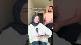 Hamilelikte bu durum normal midir 😂😂 ytviral comedy couplegoals hasanurdinc [upl. by Cigam]