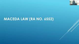 RECTO LAW AND MACEDA LAW [upl. by Samuele]