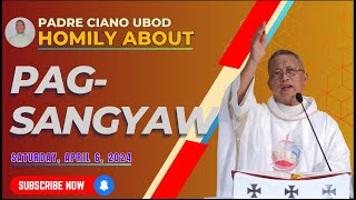 Fr Ciano Homily about PAGSANGYAW  0462024 [upl. by Hnad335]