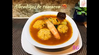 Albóndigas de camarón 🍤 estilo Sinaloa 💯 [upl. by Annagroeg]