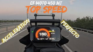 Cf moto 450 mt TOP Speed 10 [upl. by Thomasa]