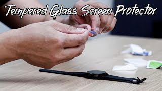 Samsung Galaxy Watch 4 Tempered Glass Screen Protector [upl. by Abel]