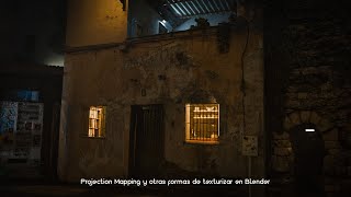 Blender  Projection Mapping y más formas de texturizar [upl. by Massie]