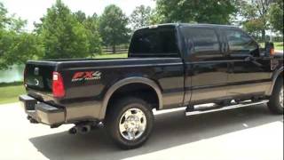 2008 FORD F 250 FX4 6 4L POWERSTROKE 2500 CREW CAB FOR SALE SEE WWW SUNSETMILAN COM [upl. by Allehcram209]